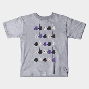 Unicorn Eva 01 Pattern Kids T-Shirt